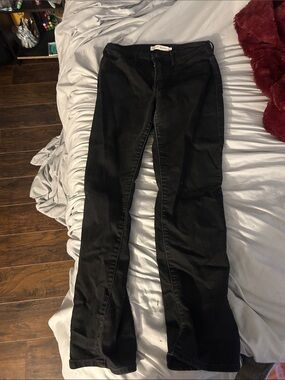 Black Flared Jeans